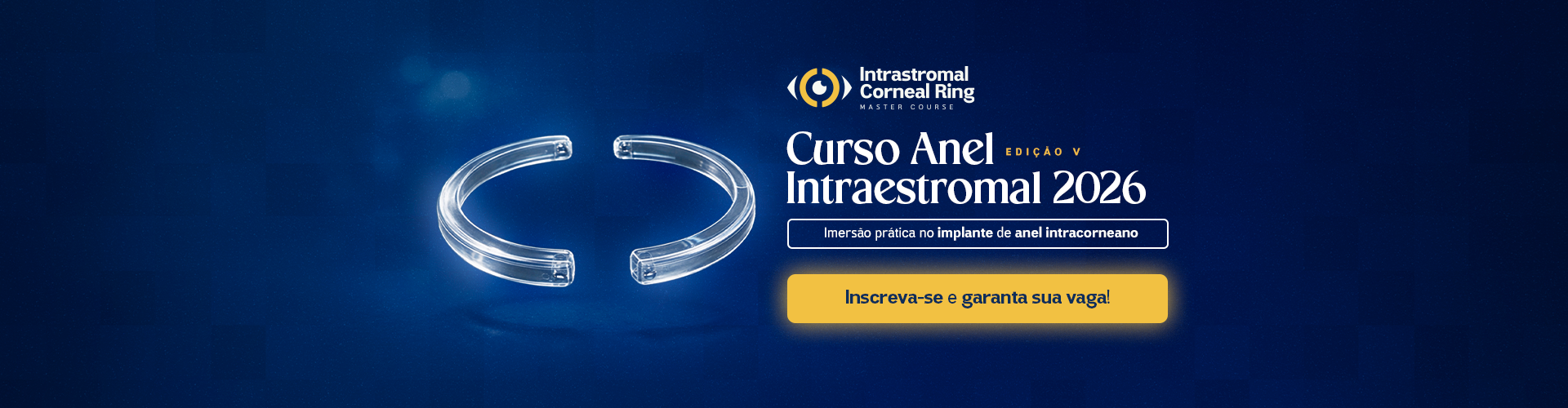 Banner - Curso Anel Intracorneano